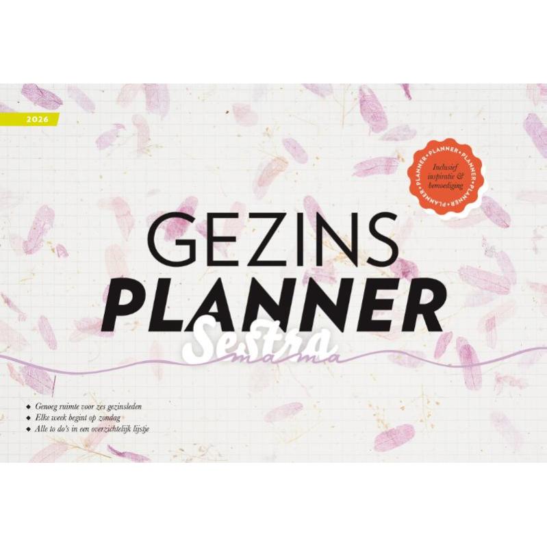 Gezinsplanner Sestra mama 2026