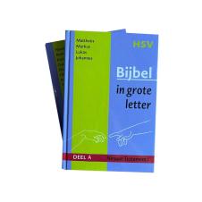 HSV Bijbel in grote letter NT