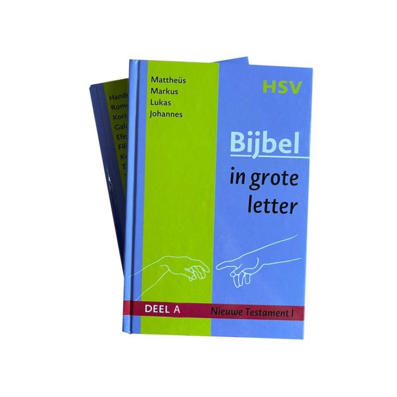 HSV Bijbel in grote letter NT