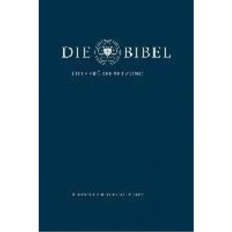 Die Bibel - Duitse bijbel , Lutherbijbel 2017 Blauw