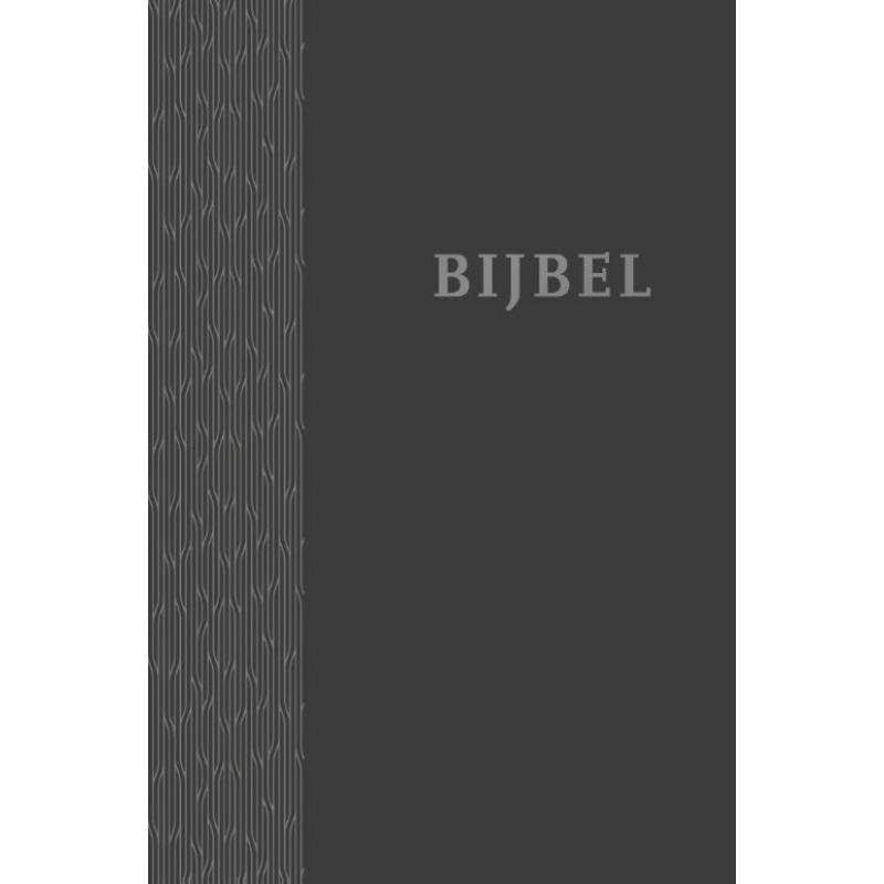 HSV Bijbel 12 x 18 cm, hardcover, antraciet