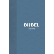 Bijbel HSV met Psalmen – hardcover, blauw, schelpmotief, 10x15