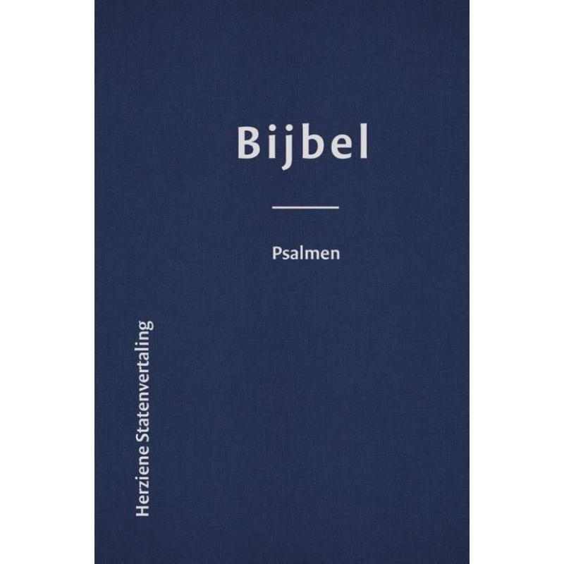 HSV Bijbel met psalmen (8,5 x 12,5 cm) leer, zilversnee, duimgreep, rits