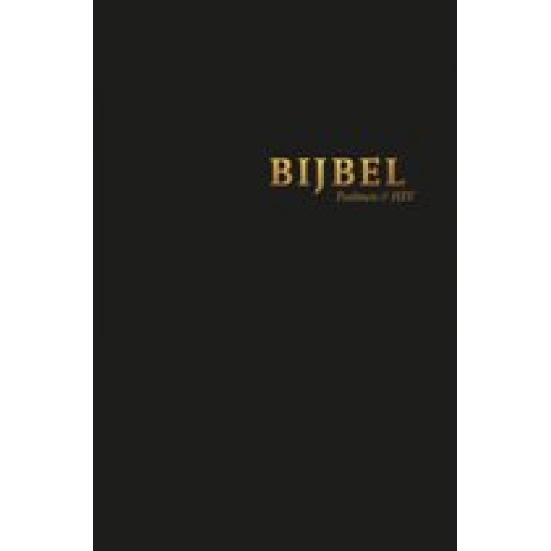 HSV Bijbel met psalmen 12 x 18 cm zwart