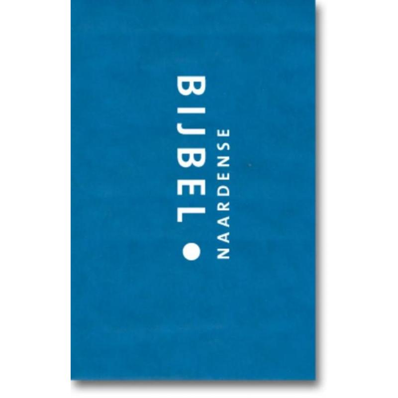 Naardense bijbel blauw, royaal formaat, met dcb