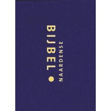Naardense bijbel blauw linnen