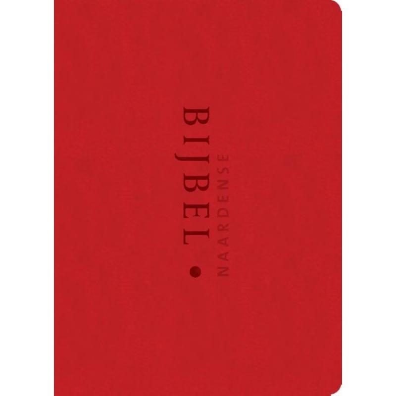 Naardense bijbel rood vivella dundruk