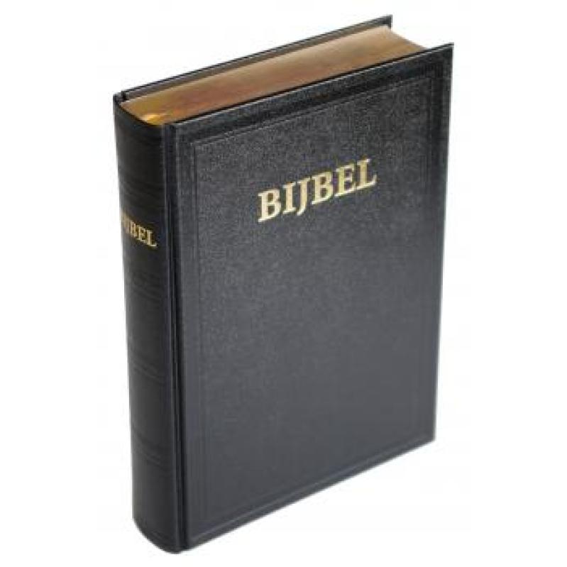 Bijbel met kanttekeningen - Huisbijbel 17,5 x 25,8 cm